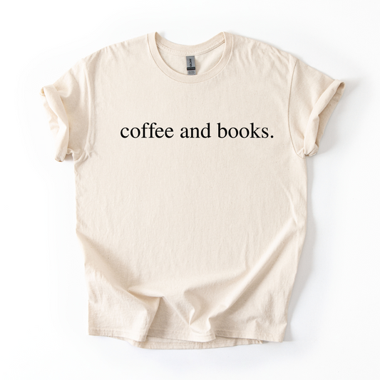 coffee & books shirt